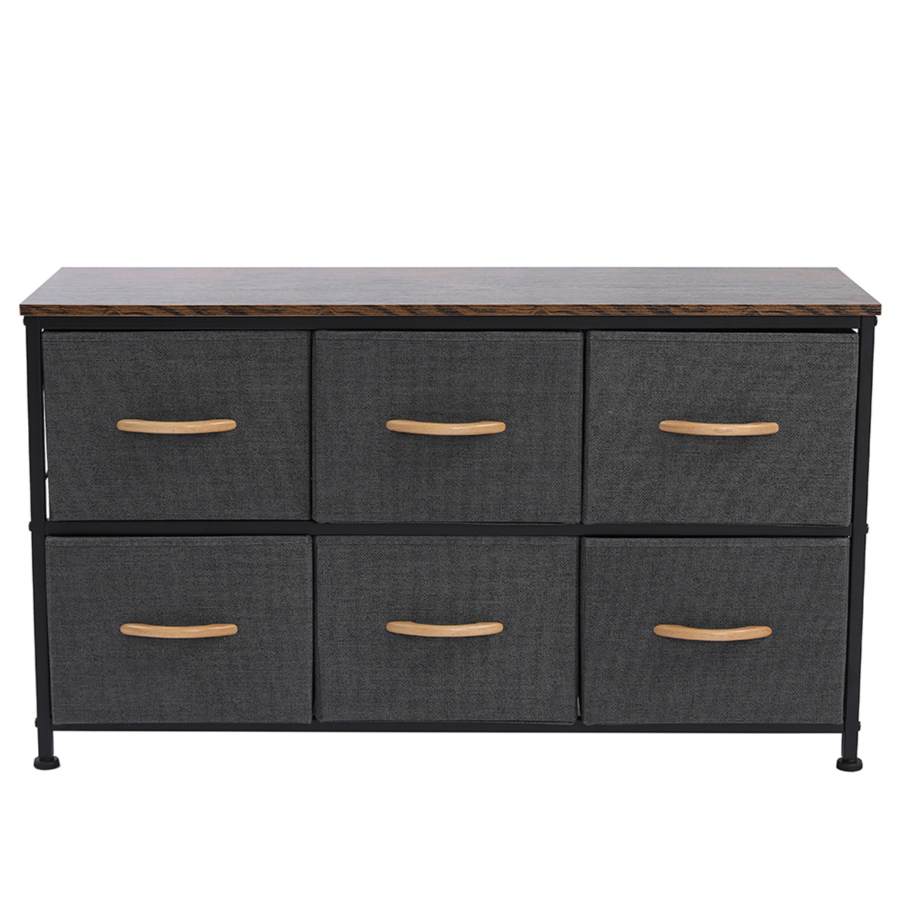 3-Tier Dresser with 6 Fabric Drawers product image