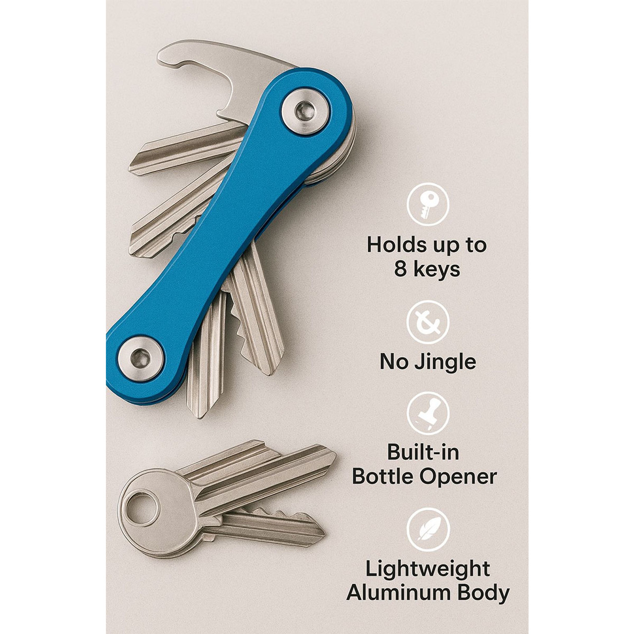 Multifunctional Smart Compact Key Organizer product image