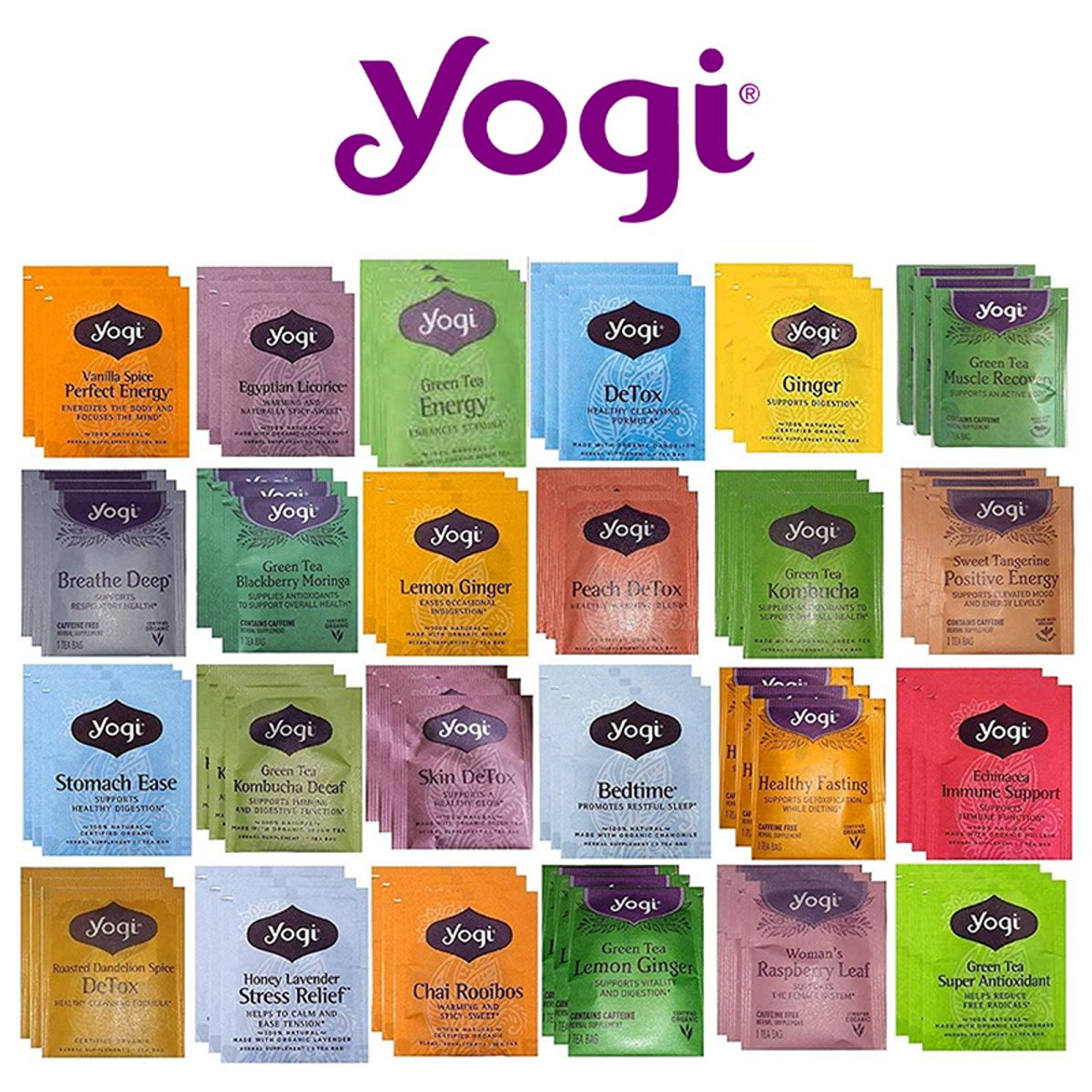 Yogi® Tea Bags Sampler Assortment Box (36-Pack) product image
