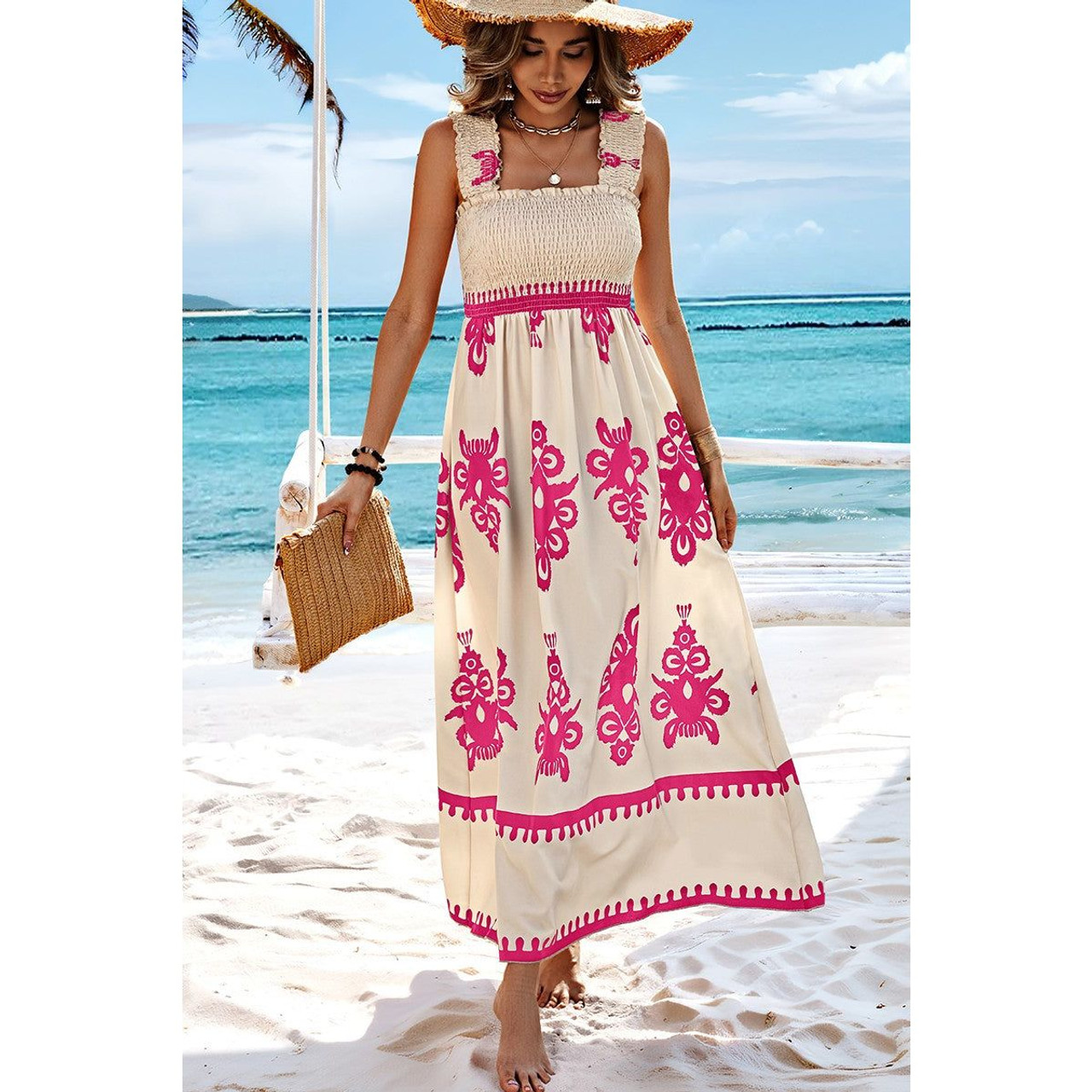 Women's Regal Square Neck Maxi Dress product image