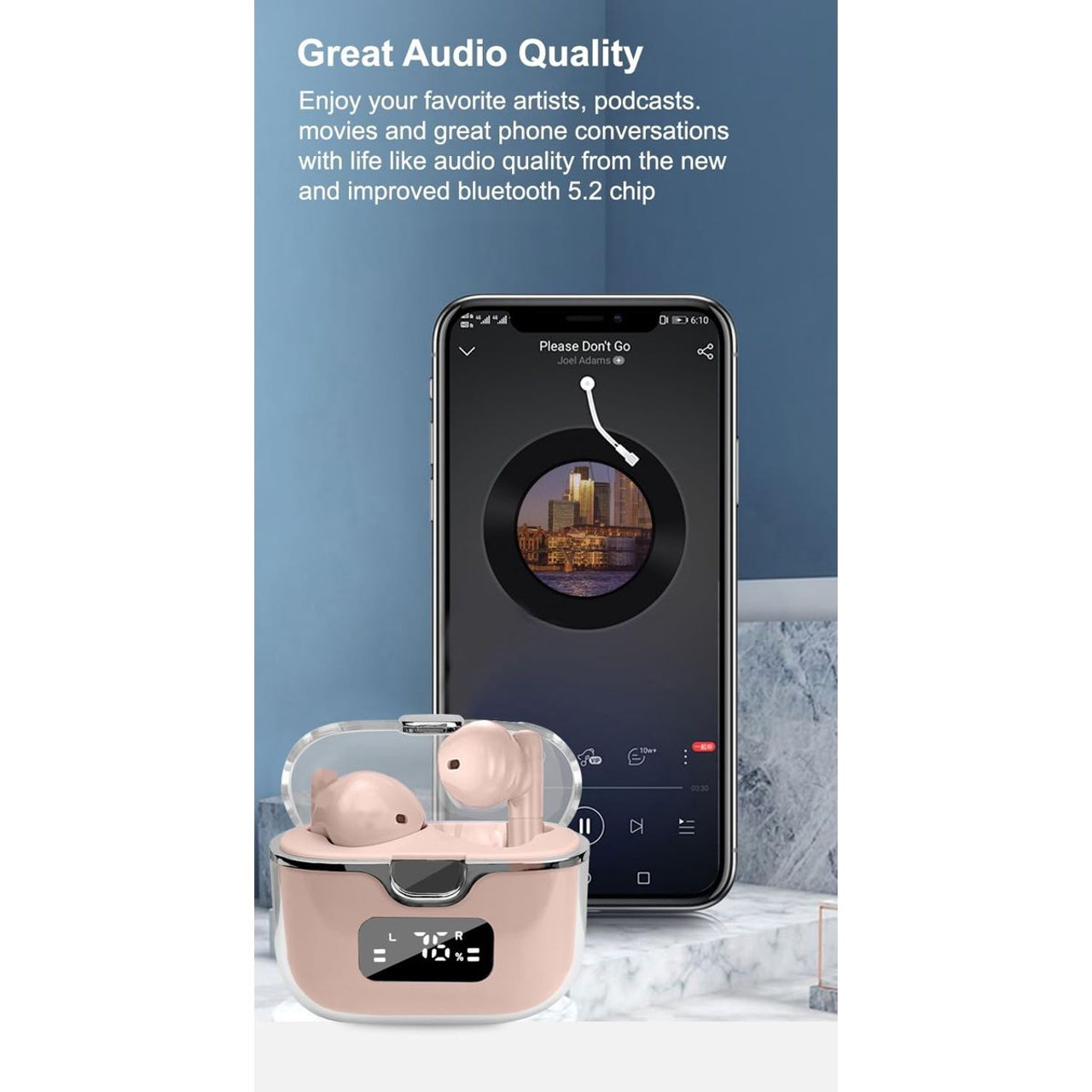 Acuvar® Wireless Bluetooth Headphones product image