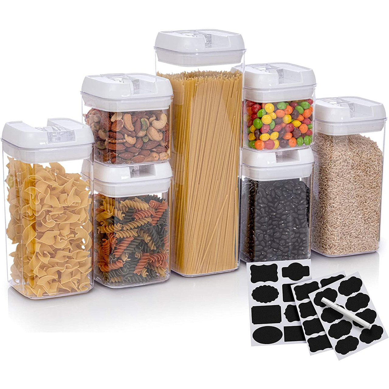 7-Piece Food Storage Container Set by Cheer Collection product image