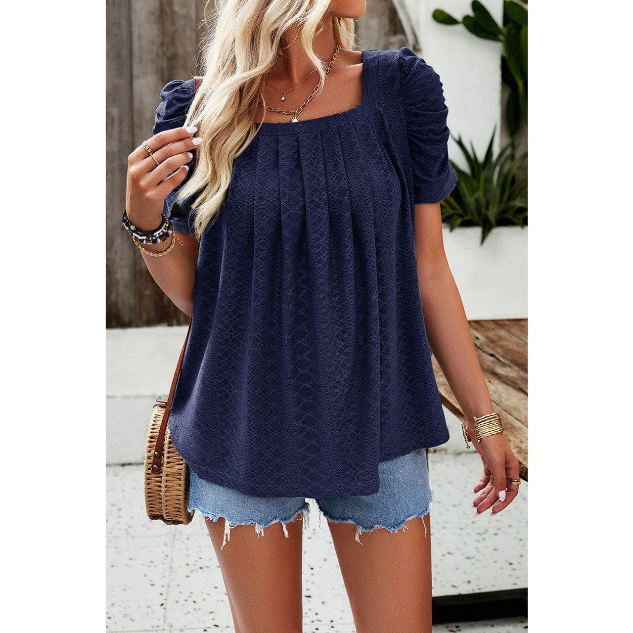 Women's Modern Grace Square Neck Top product image