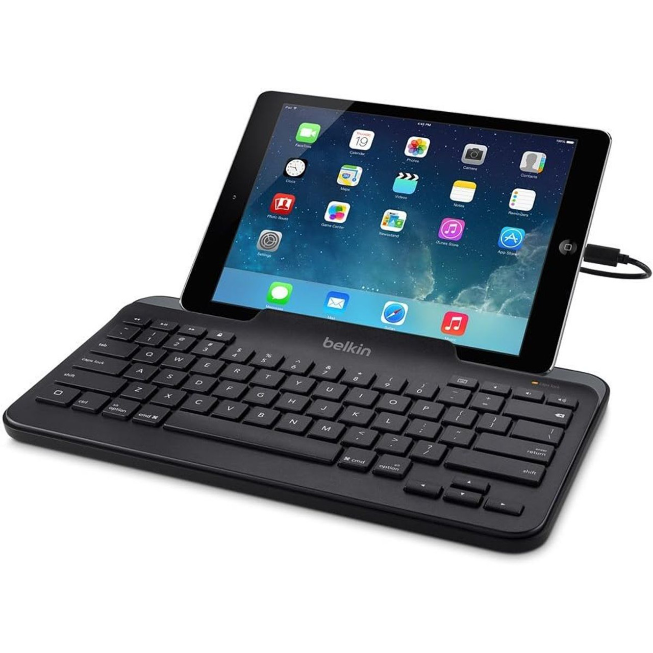 Belkin® Wired Tablet Keyboard with Stand for Apple iPad product image