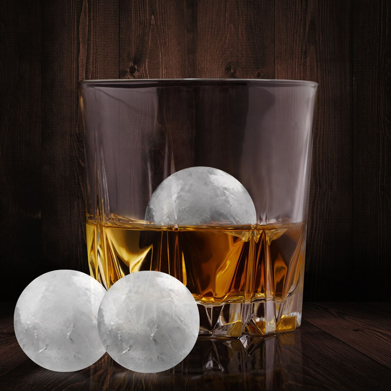4-Ball Silicone Ice Mold product image