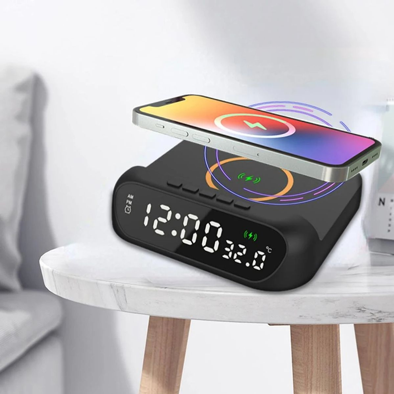 Wireless Charger Alarm Clock product image