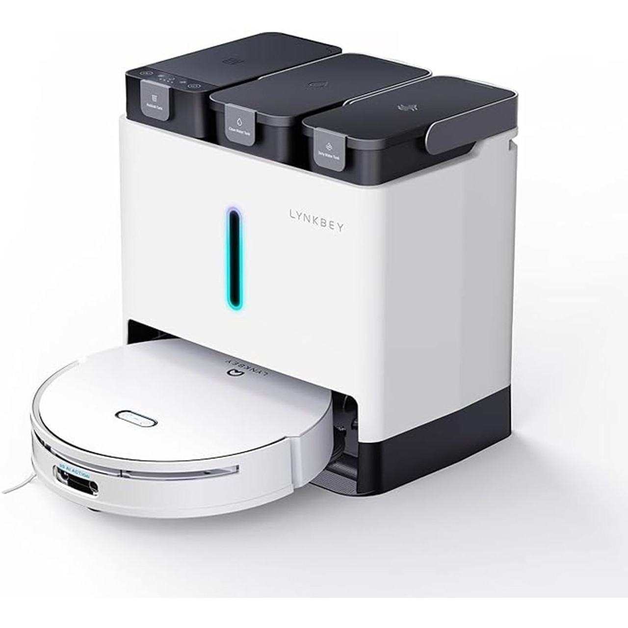 Lynkbey M20 Pro Robot Vacuum Mop with Auto Cleaning & Drying product image