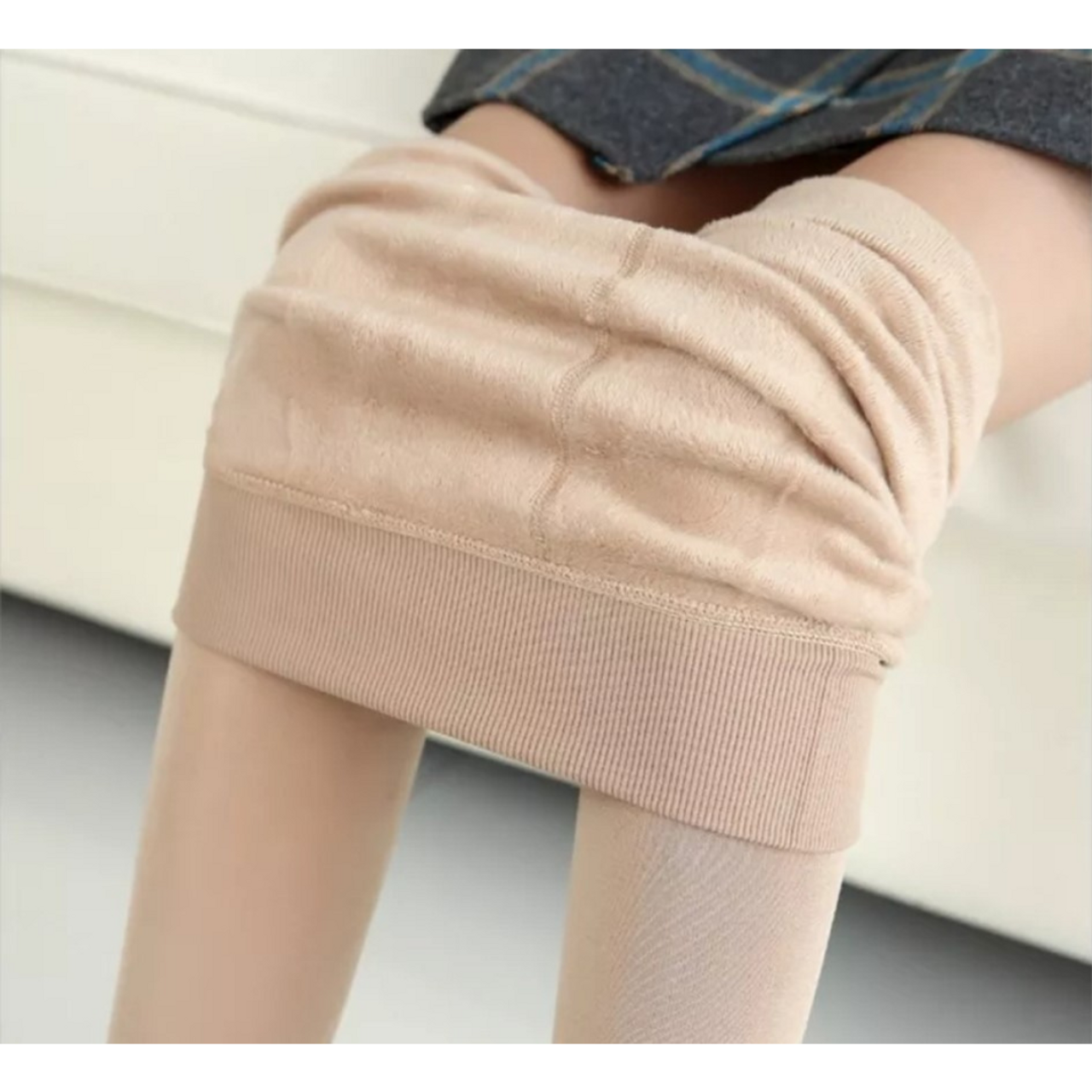 Women’s Fleece-Lined High-Waist Stretchy Soft Leggings product image