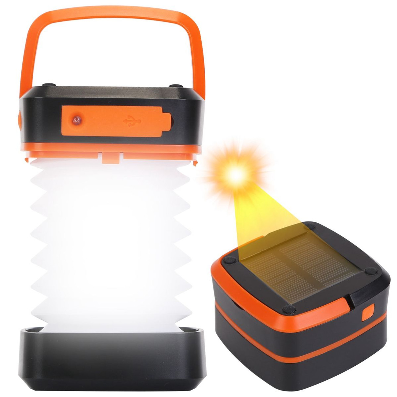 LakeForest® Solar LED Camping Lantern product image