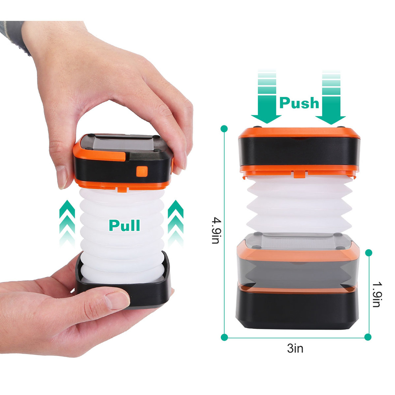 LakeForest® Solar LED Camping Lantern product image