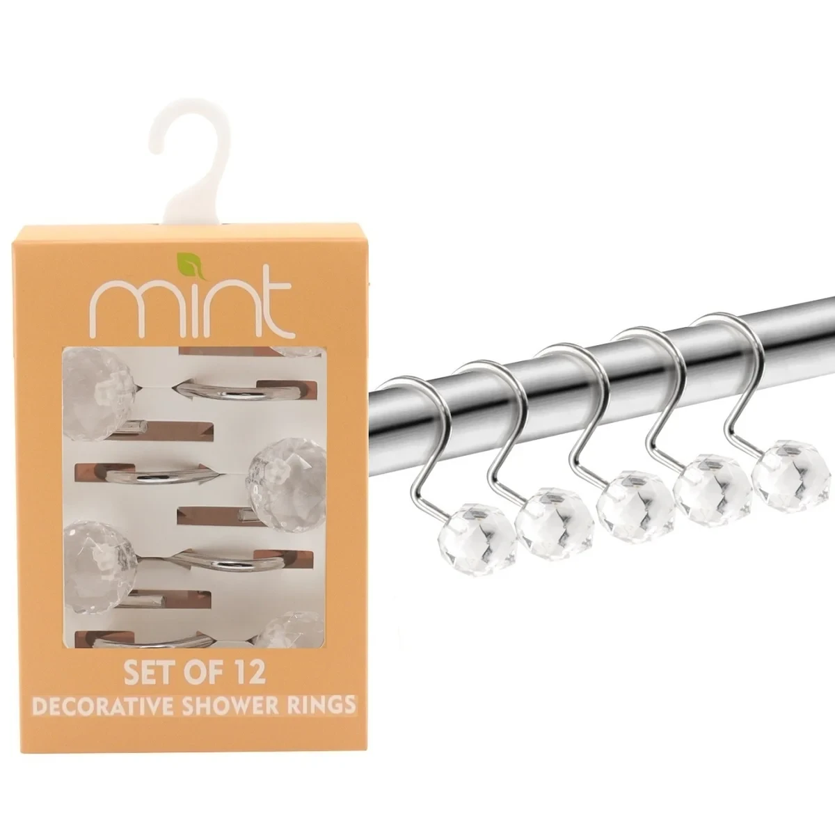 Shower Curtain Hook Rings (Set of 12) product image