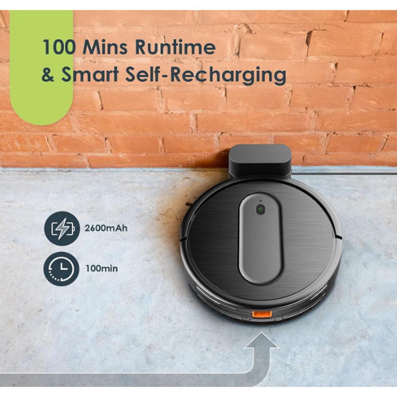 XIEBro HR1010 3-in-1 Self-Charging Robotic Vacuum product image