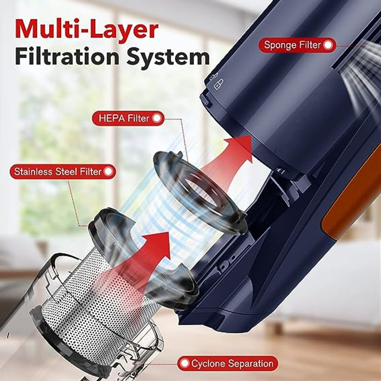 Whall® EV-691 Cordless 280W Vacuum Cleaner product image