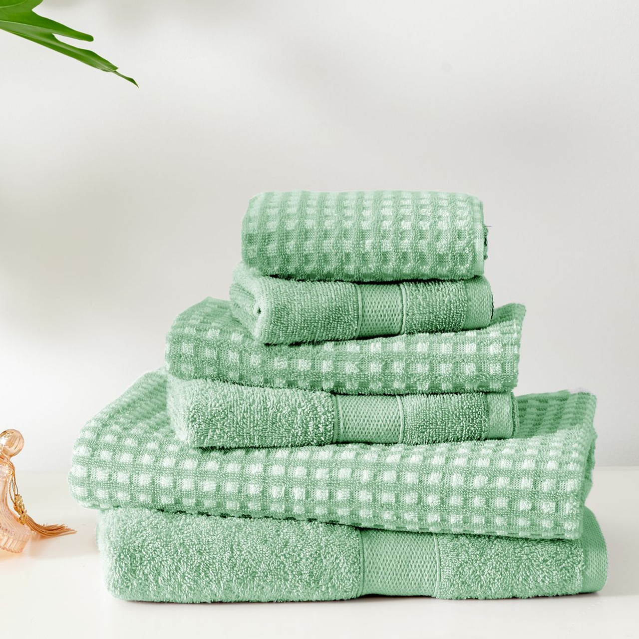 6-Piece Quick-Dry Cotton Towels product image