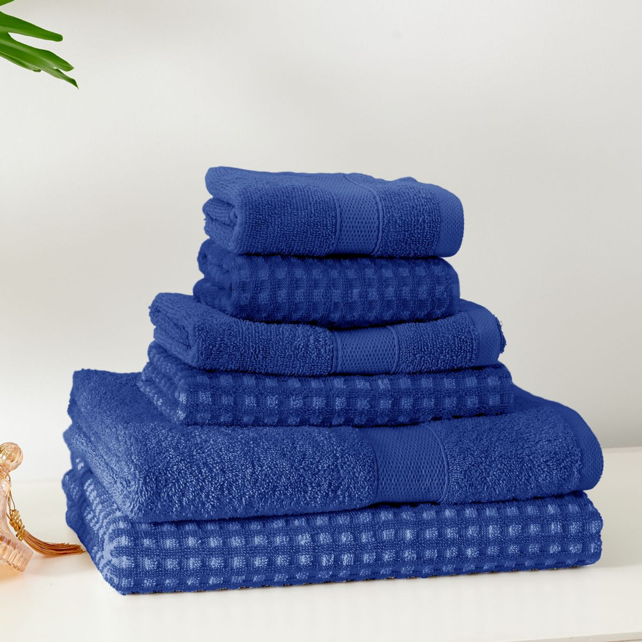 6-Piece Quick-Dry Cotton Towels product image