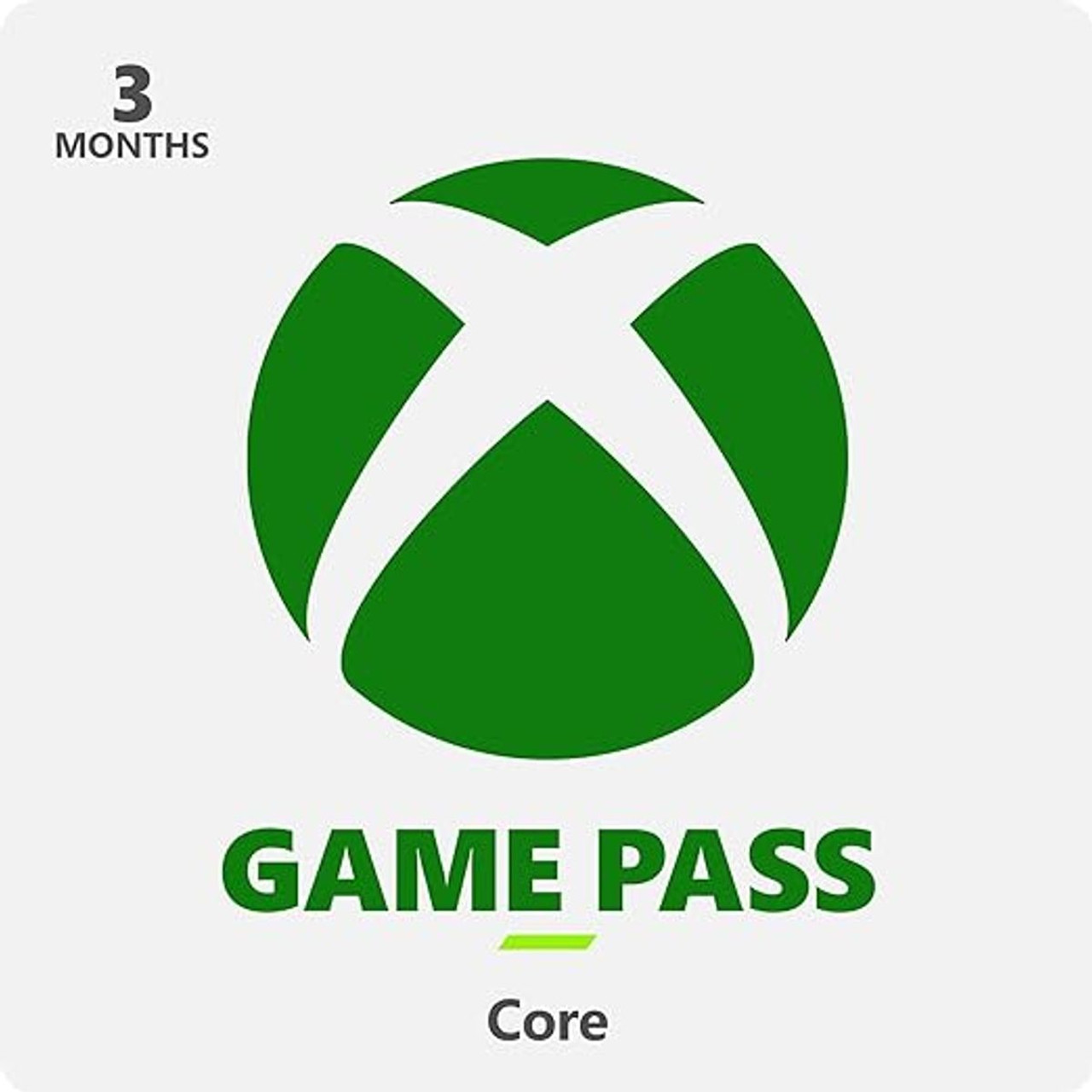 Xbox® Game Pass Core - Digital - Stackable (3-Month Subscription) product image