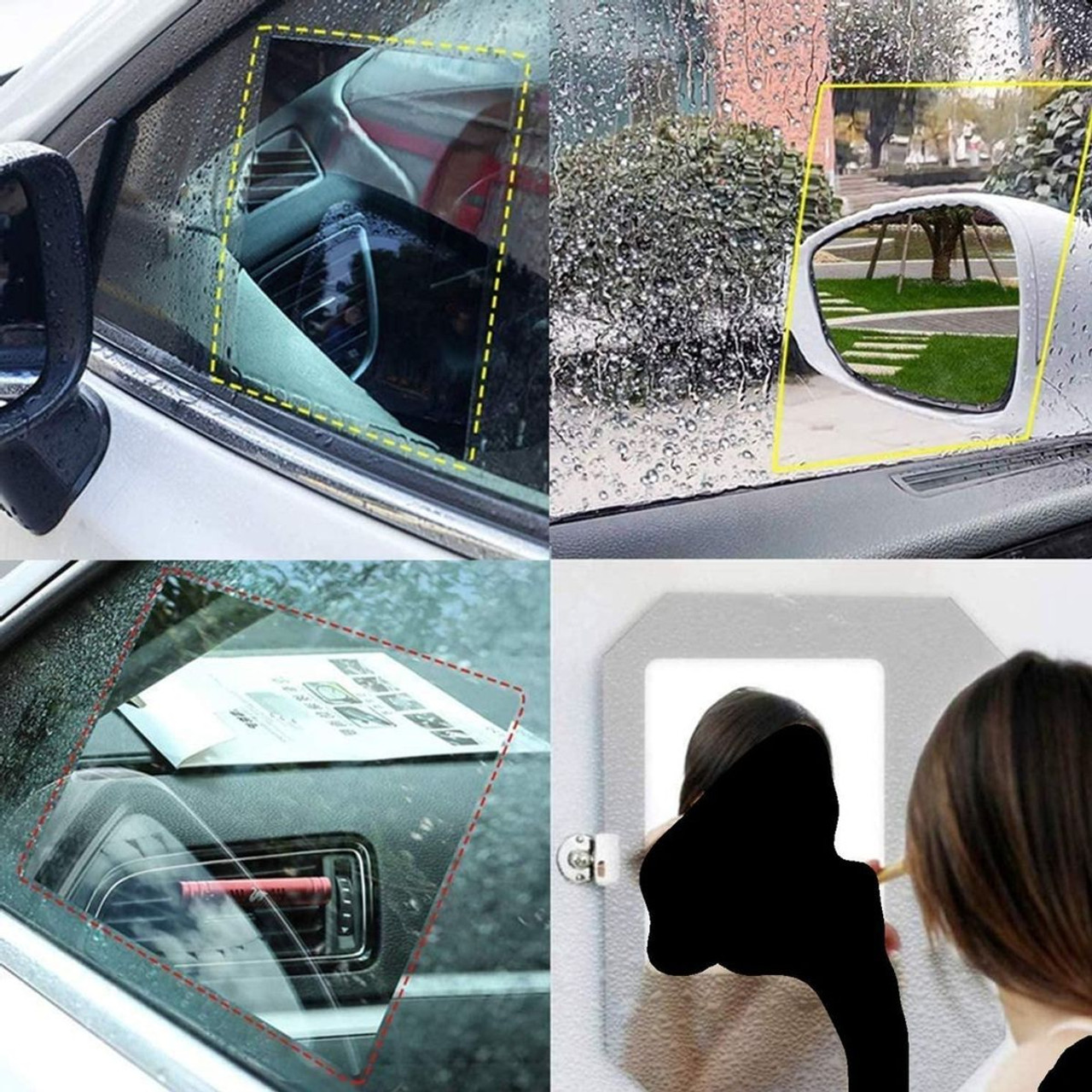 BriteNWAY® Anti-Rain Side Mirror Film (4-Pack) product image