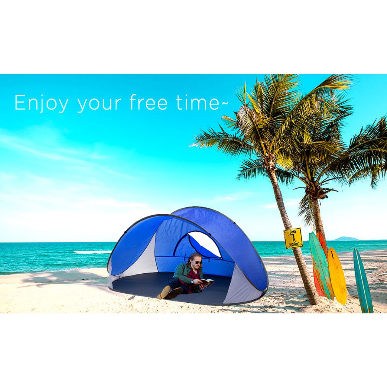 Pop-up Beach Tent with Carrying Bag product image