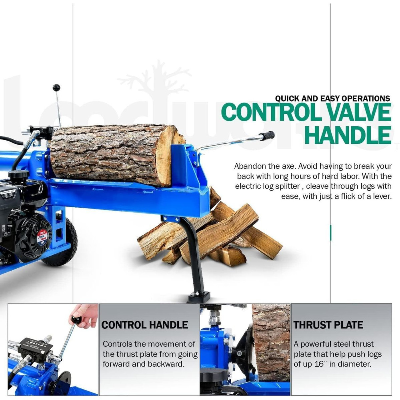 Landworks 20-Ton Log Splitter product image