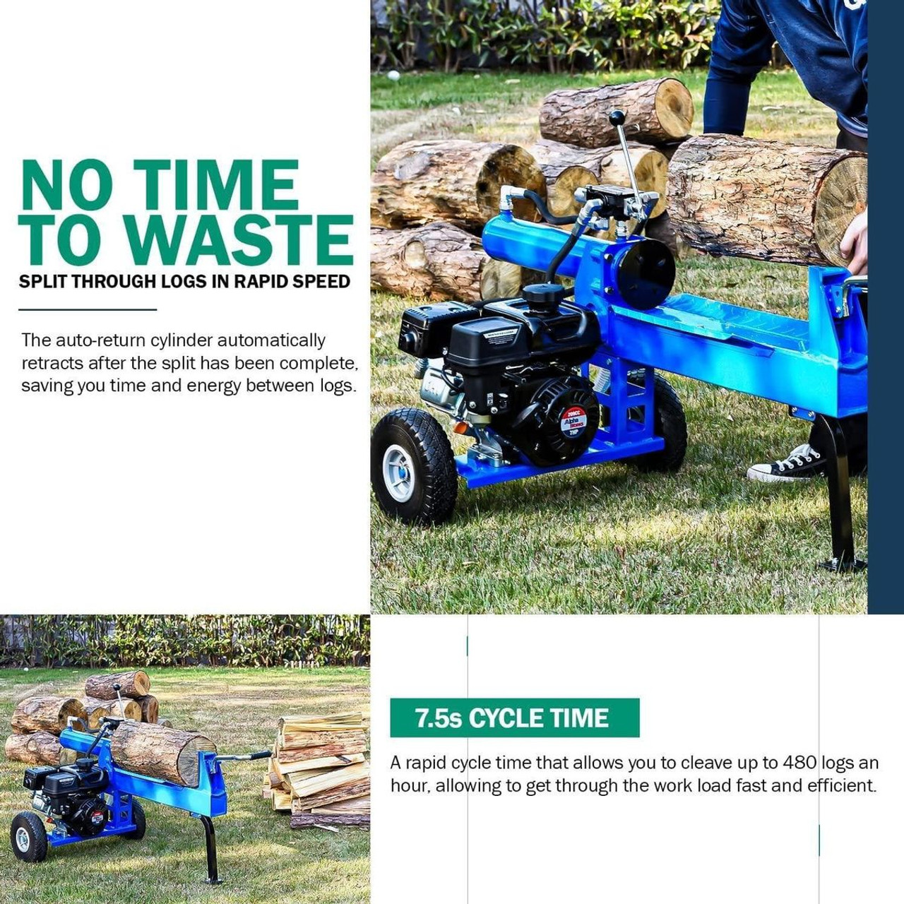 Landworks 20-Ton Log Splitter product image
