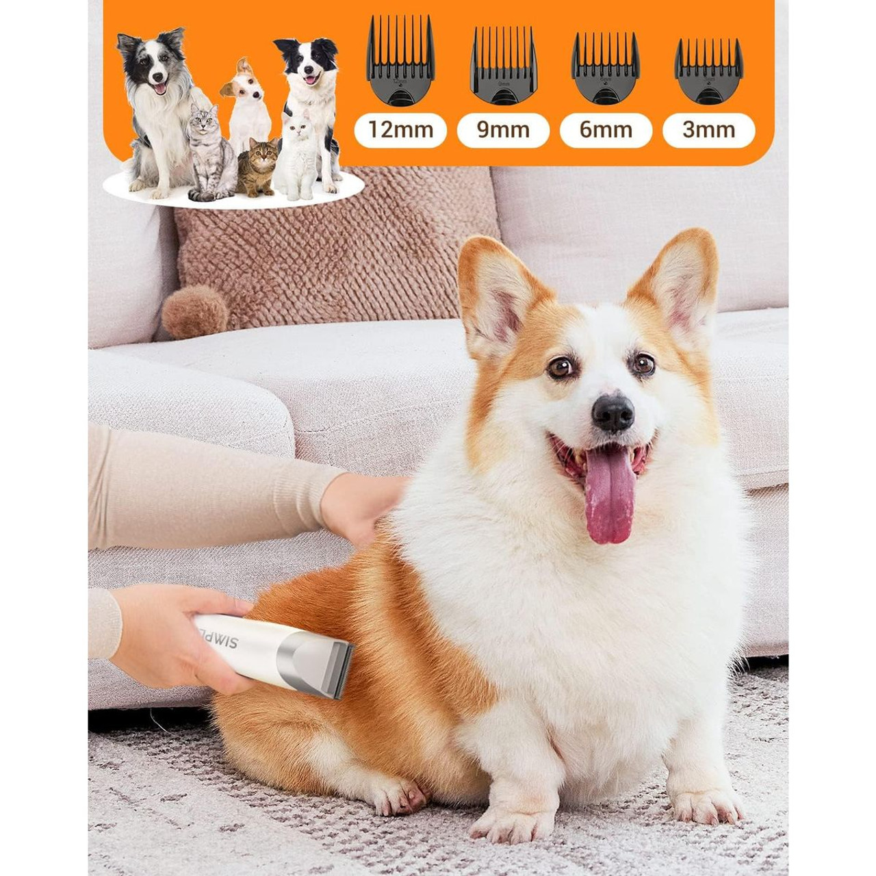 Simple Way™ 6-in-1 Pet Grooming Vacuum Kit product image