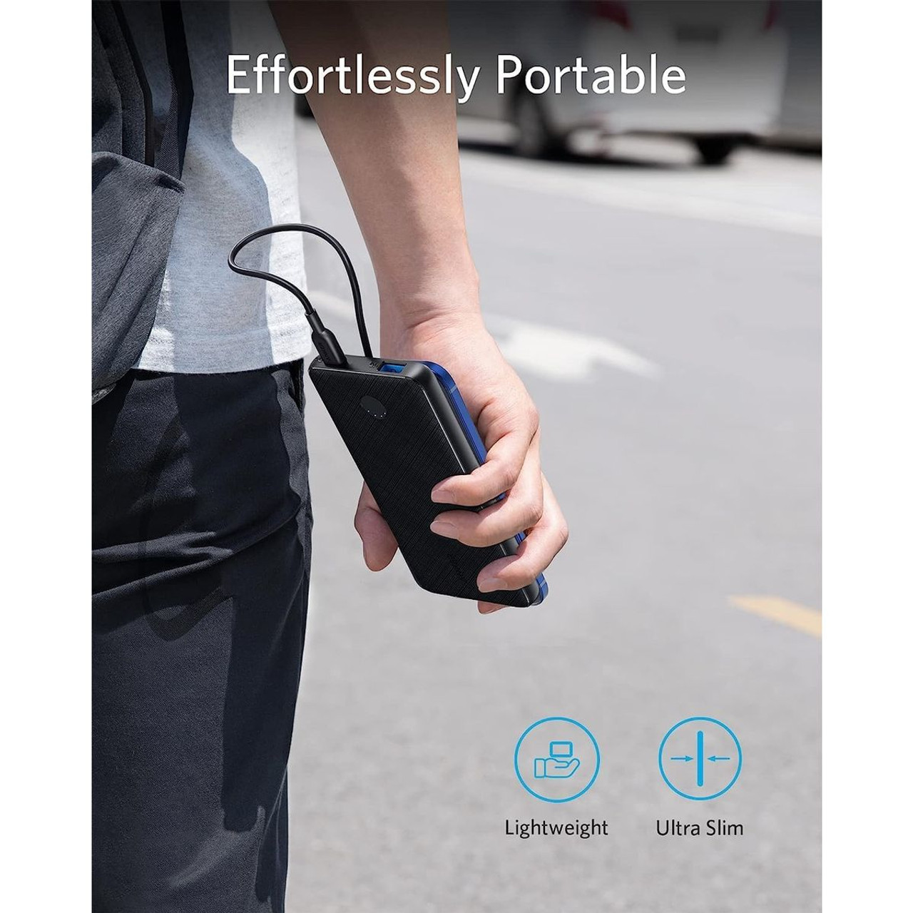 Anker PowerCore Slim 10000mAh PD 20W Power Bank product image