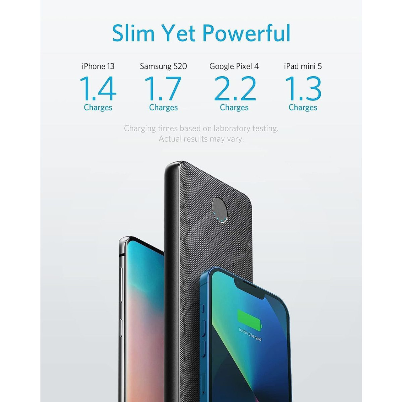 Anker PowerCore Slim 10000mAh PD 20W Power Bank product image