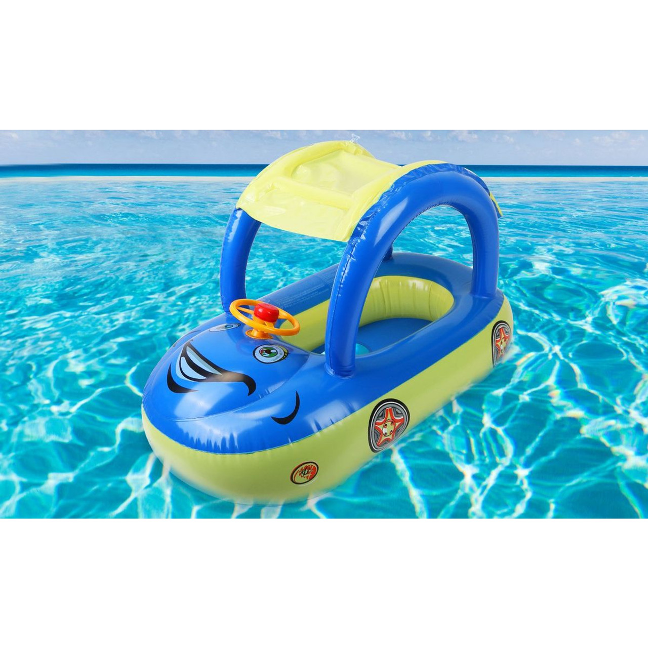 CoolWorld Inflatable Baby Swimming Boat product image