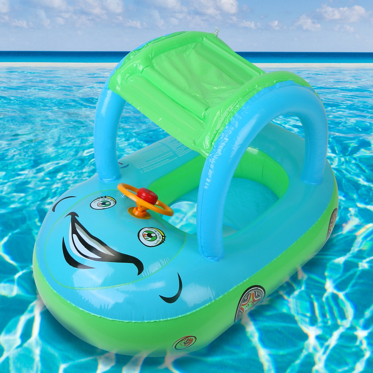 CoolWorld Inflatable Baby Swimming Boat product image