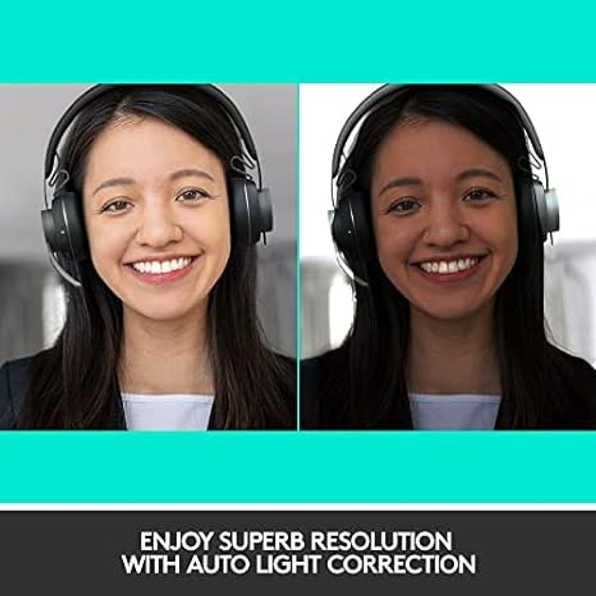 Logitech Brio 4K Webcam with Noise-Canceling Mic product image