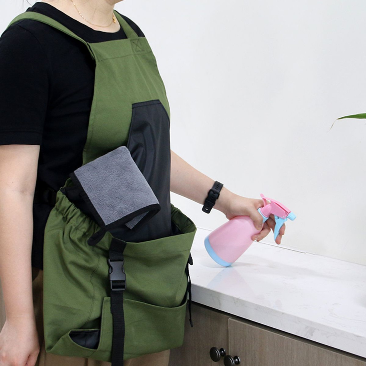Gardening Picking Apron with Quick Release Pocket for Home Gardeners product image