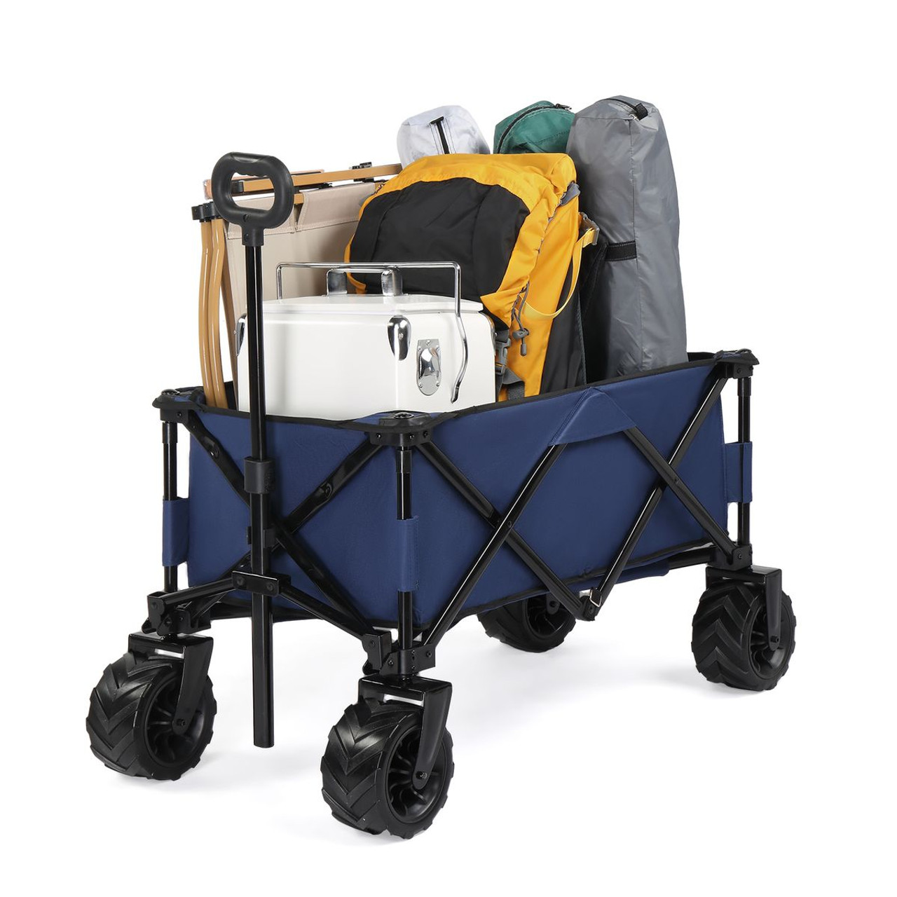 Collapsible Heavy-Duty Wagon with All-Terrain Wheels product image