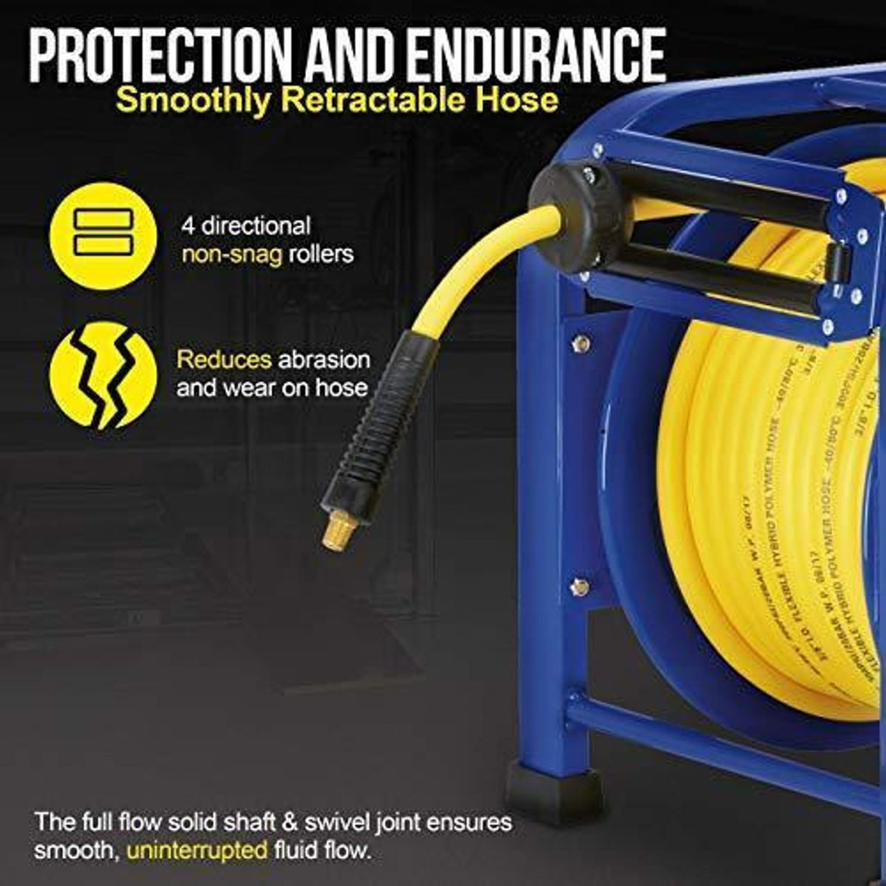 Goodyear Portable Industrial Retractable Air Hose Reel product image