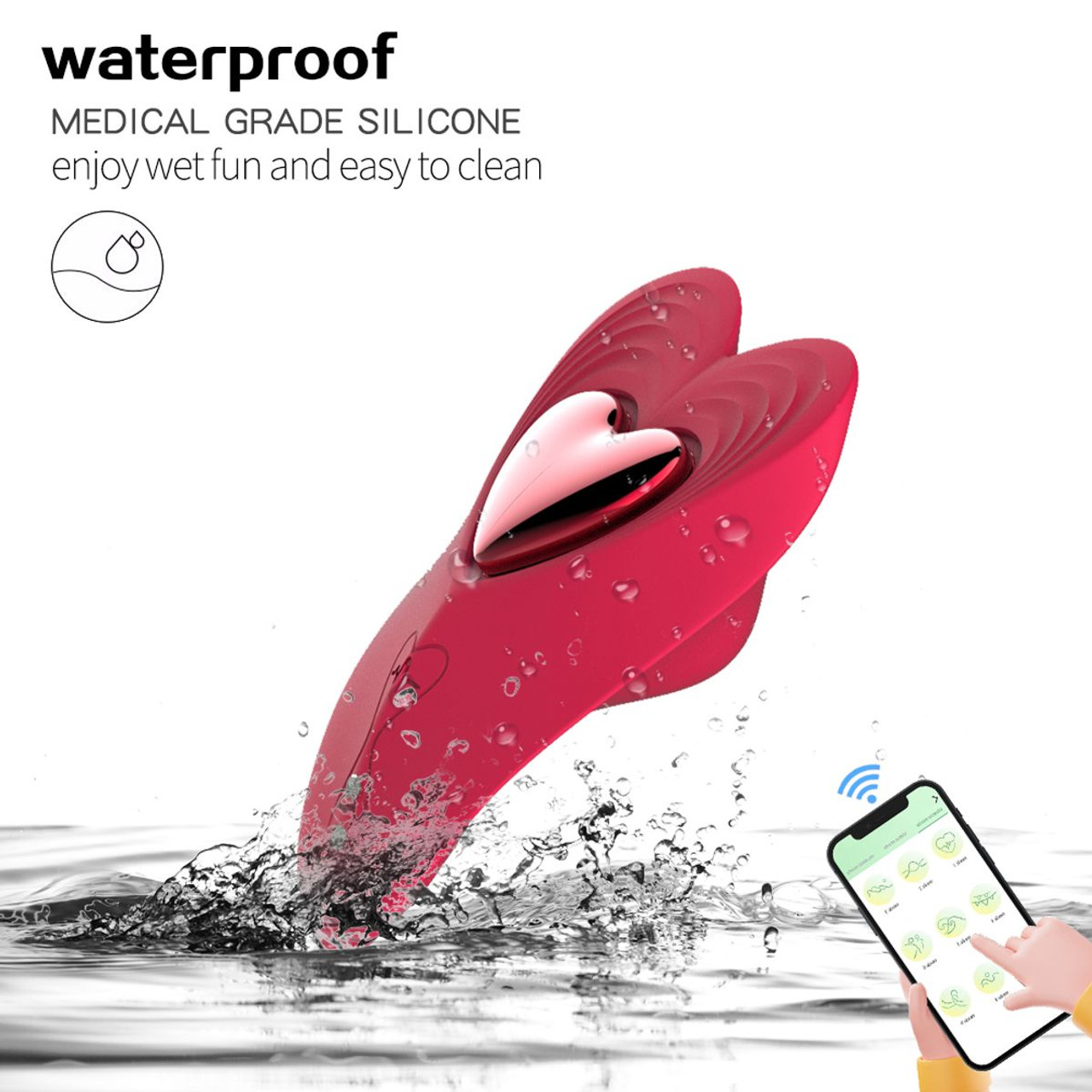 Rechargeable Panty Vibrator with App Control product image