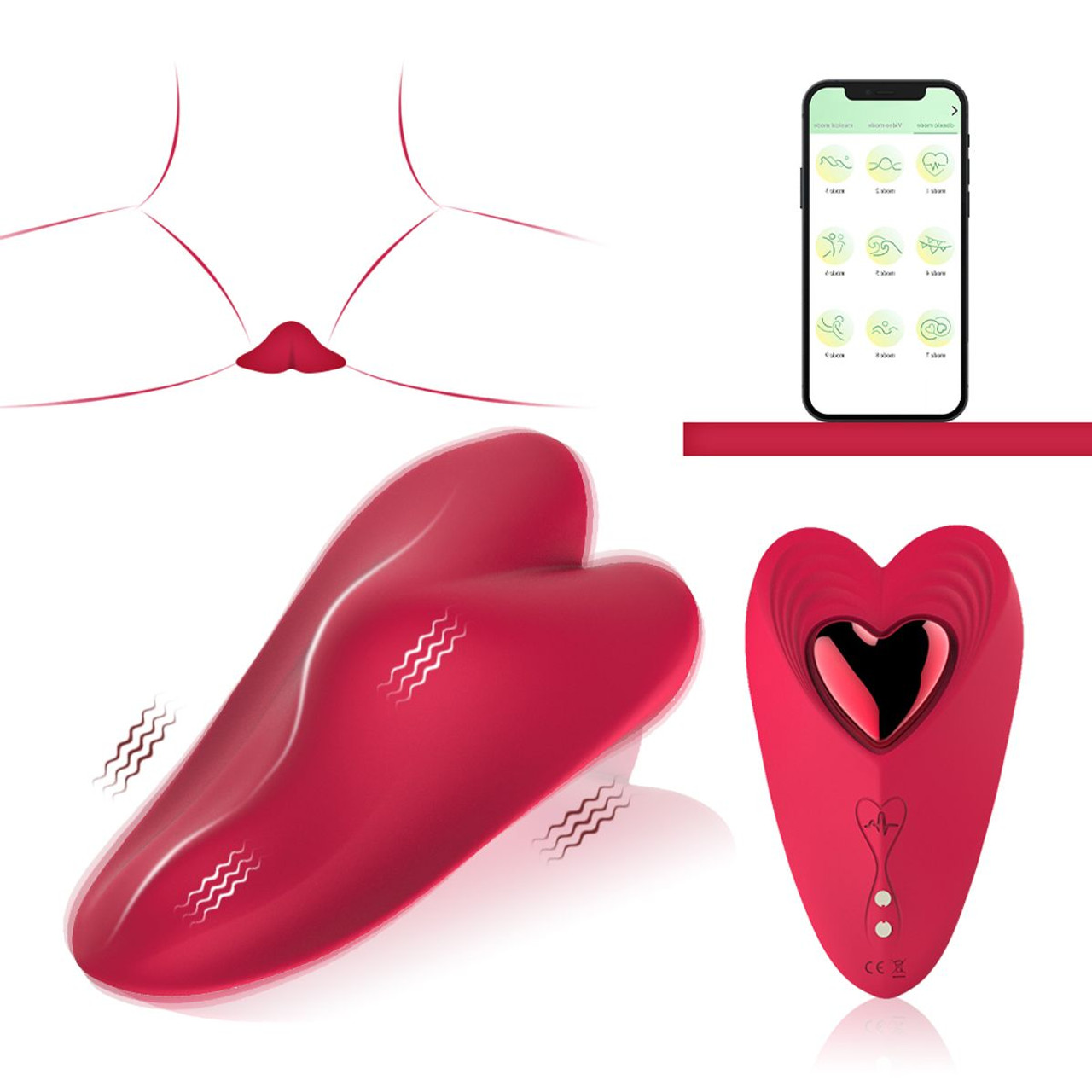 Rechargeable Panty Vibrator with App Control product image