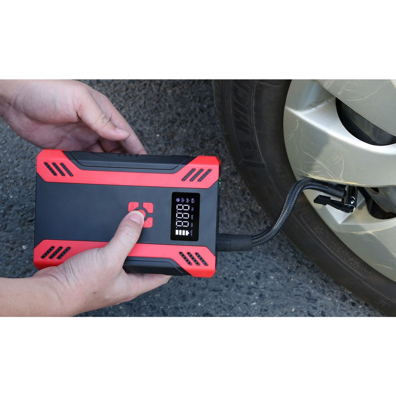 iNova™ Jump Starter with Air Compressor product image