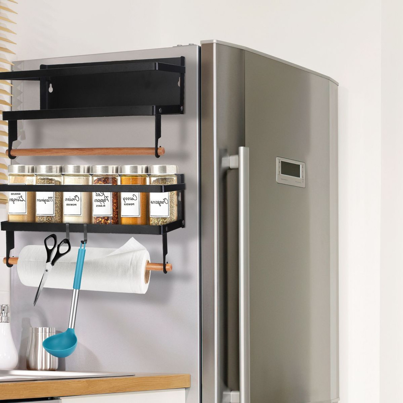 NewHome™ Magnetic Fridge Spice Rack (2-Pack) product image