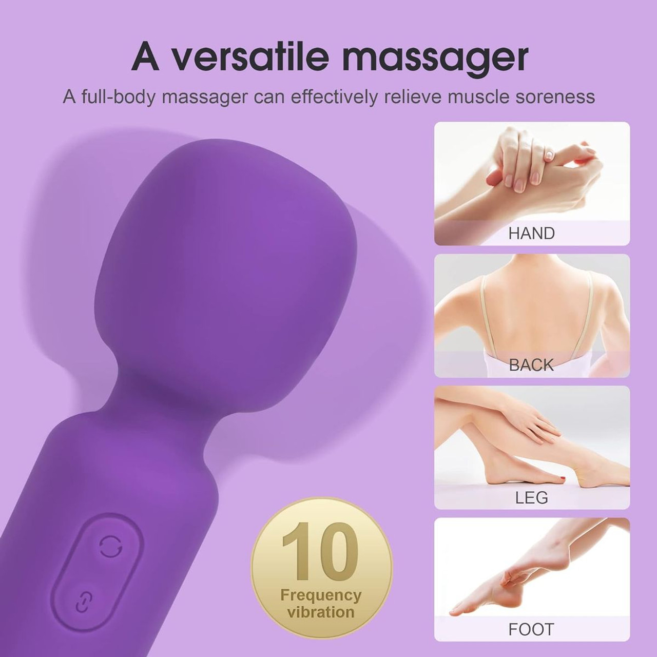 Mini Wand Personal Vibrator product image