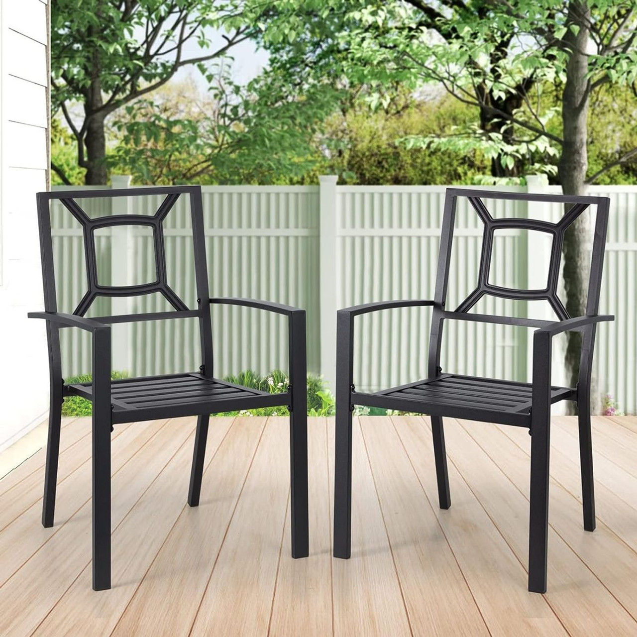 Outdoor Metal Patio Chairs (Set of 2-6) product image