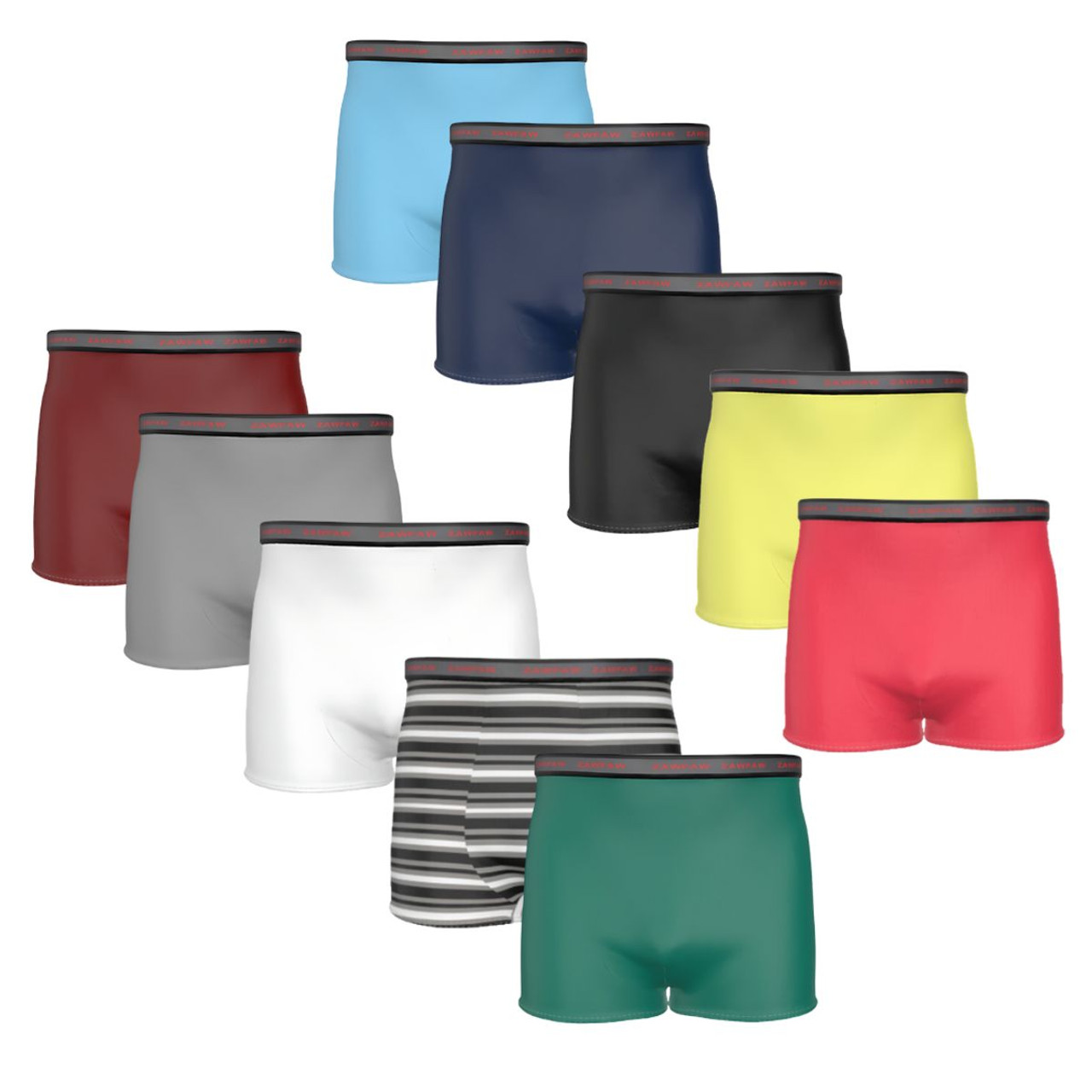 PBG® Men's 100% Cotton Boxers (6-Pack) product image