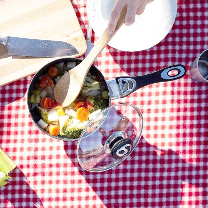 2-Quart 12V Stainless Steel Saucepan By Zone Tech® product image