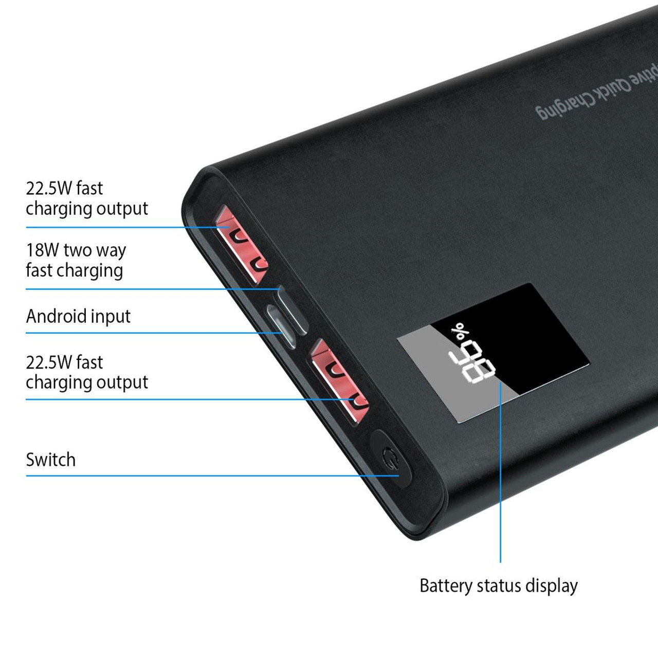 iMounTEK 10000Mah External Power Bank product image