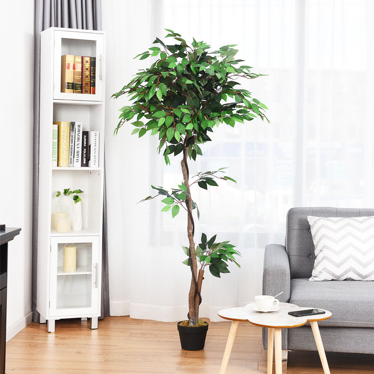 4 to 6-Foot Artificial Plants (4 Options) product image