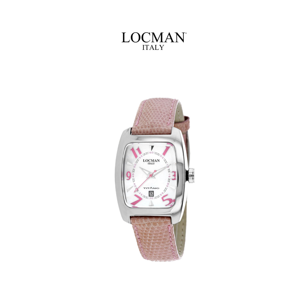 Locman® Women's Classic Pink Dial Watch product image