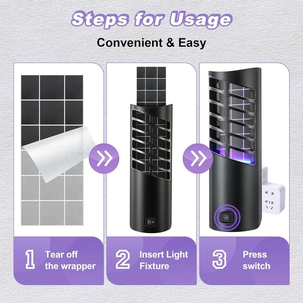 Electric Indoor Plug-in Fly Trap with 10 Refills (2-Pack) product image