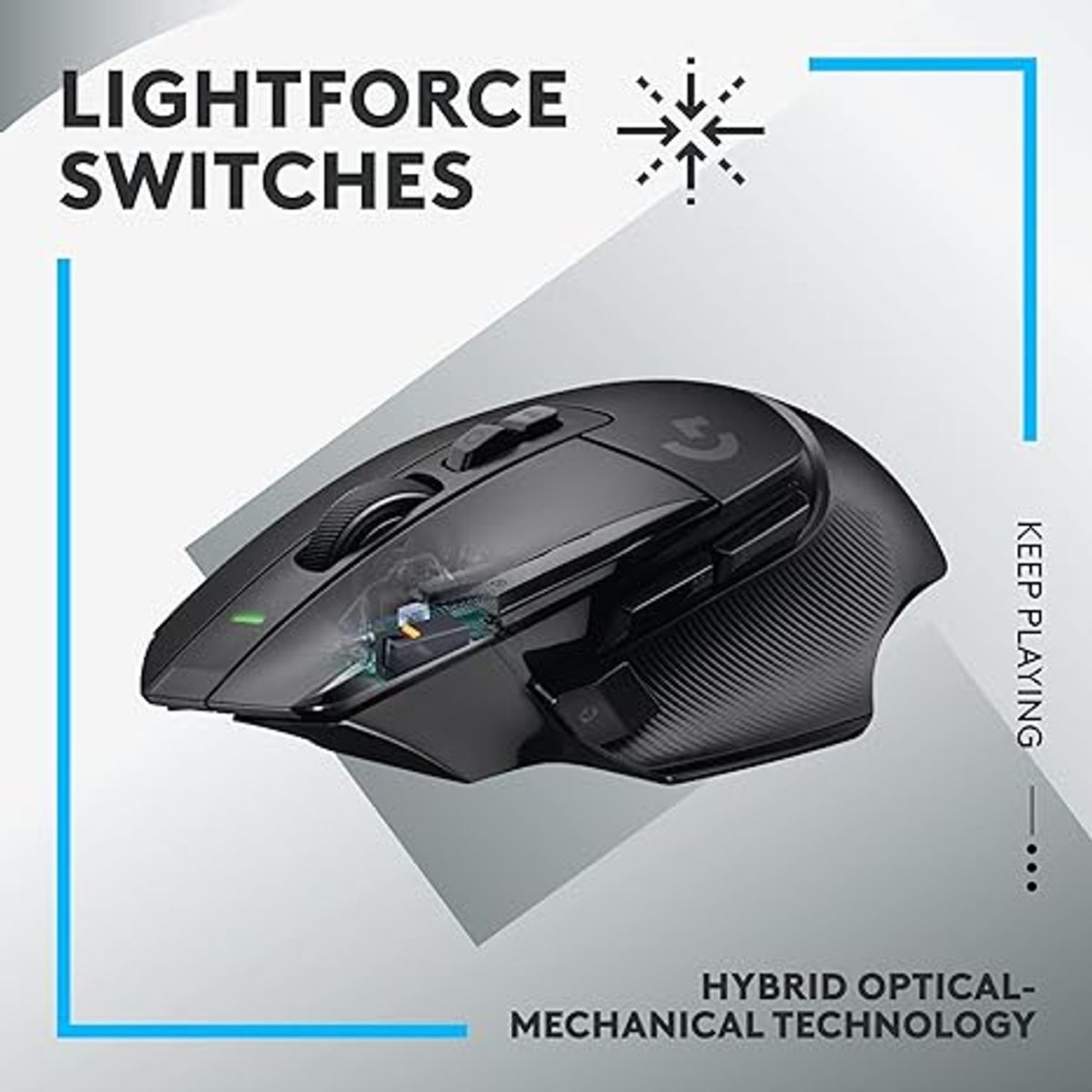 Logitech® G502 X Lightspeed Wireless Mouse product image