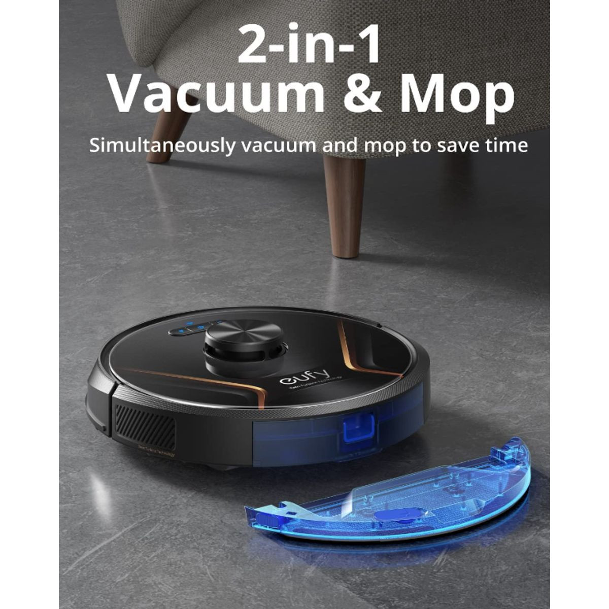 Eufy by Anker RoboVac X8 Hybrid Robot Vacuum and Mop  product image
