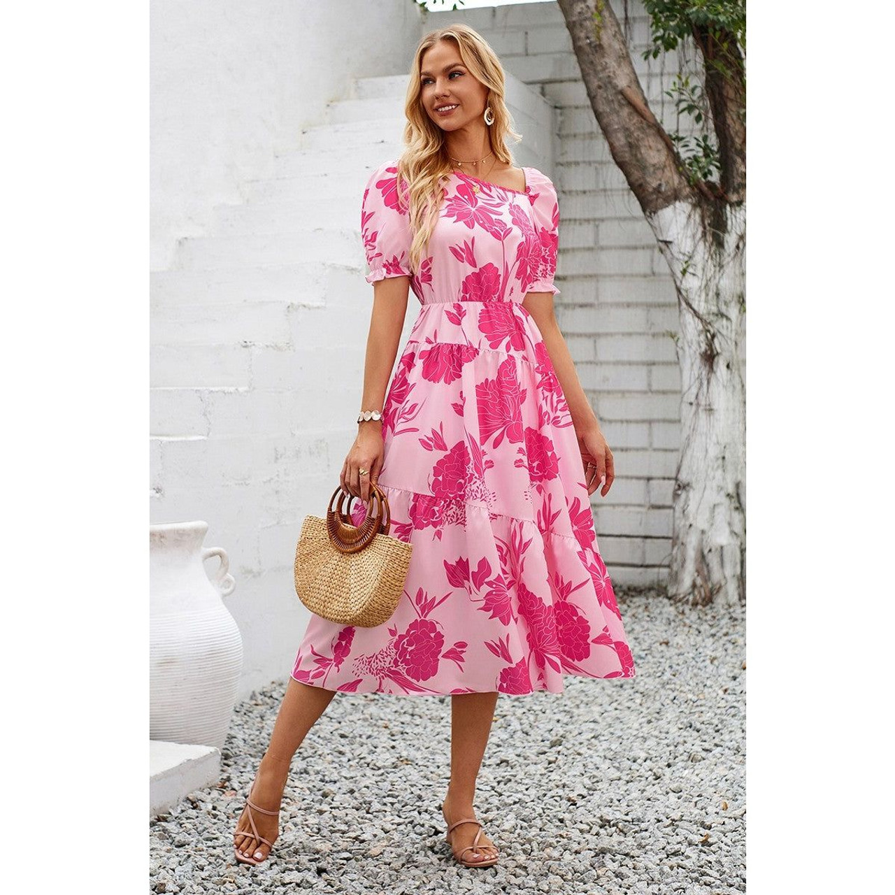 Women's Melody Blossoms Tiered Dress product image