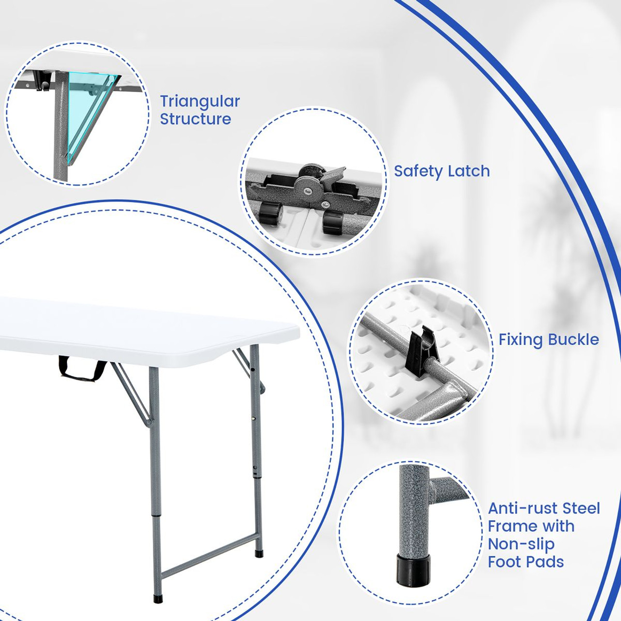 Costway Folding Picnic Table product image