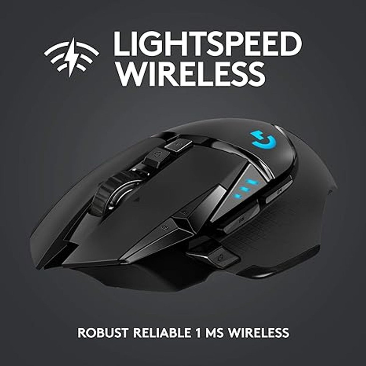 Logitech® G502 Lightspeed Wireless Gaming Mouse product image